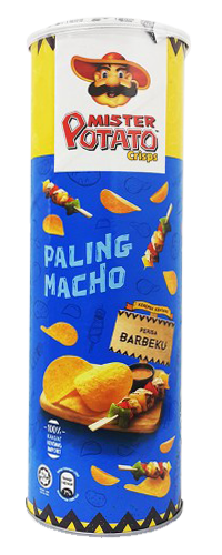Mister Potato Crisps BBQ 125g 1142